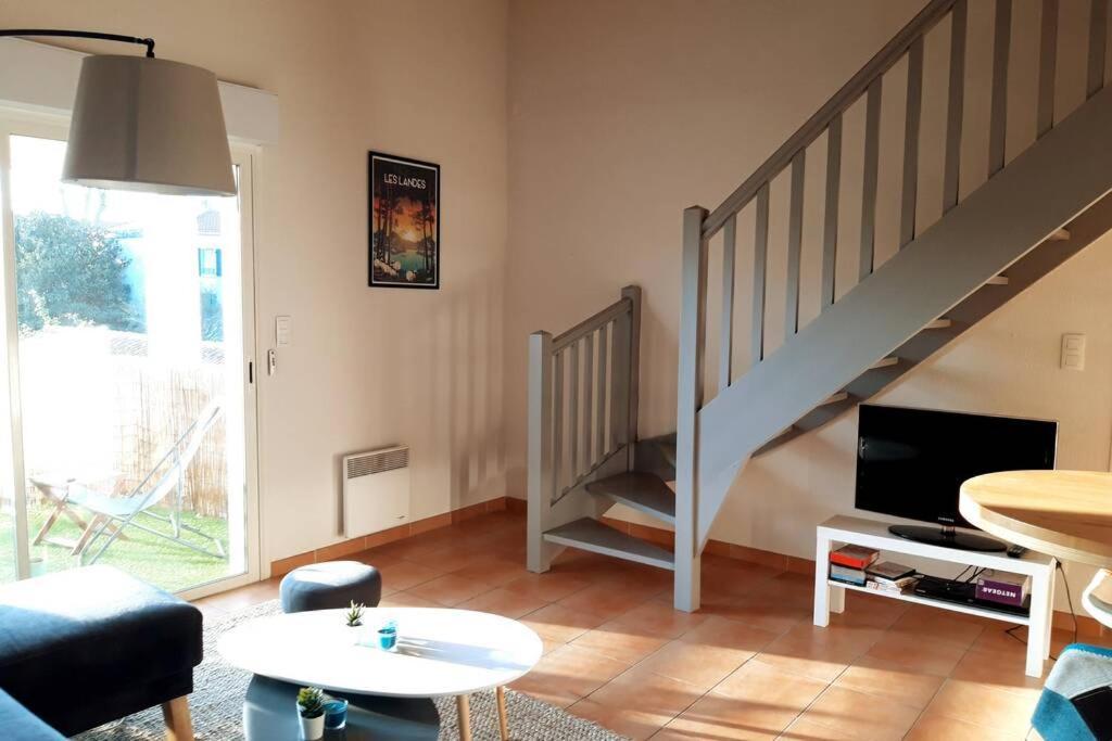 T3 Duplex Lumineux En Centre-Ville Soustons Exterior foto